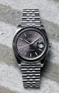 Role_x Oyster Perpetual Date Just Silver-Black Working