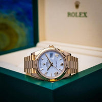 Role_x oyster perpetual Day Date 40 Battery