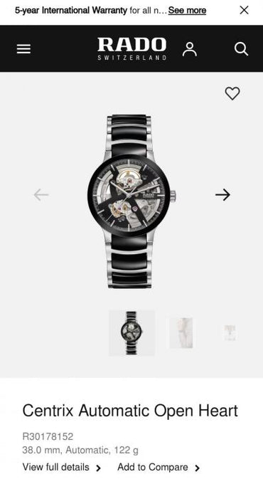 Rad_o centrix automatic open heart japan